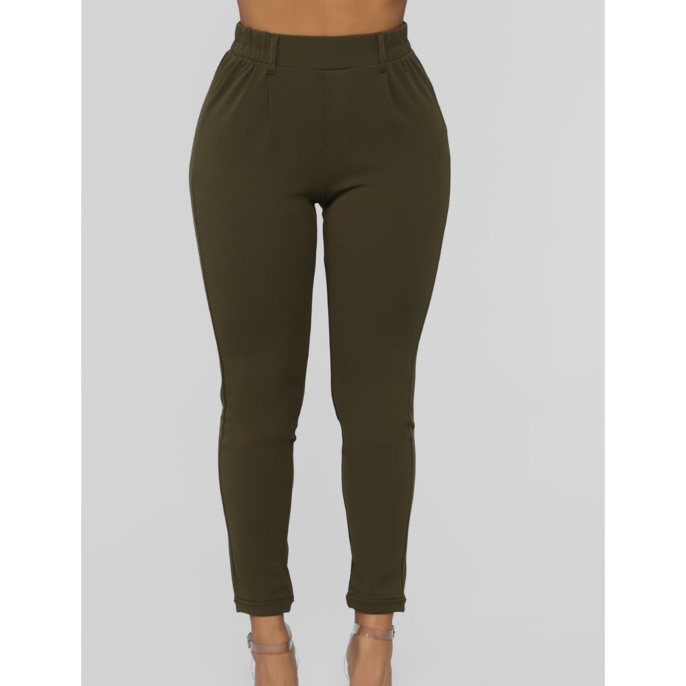 Olive Trousers